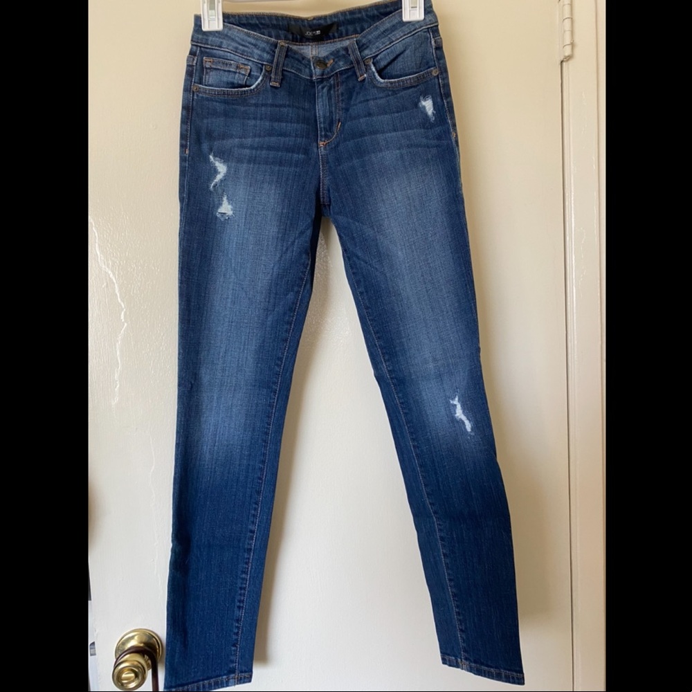 Joe’s Jeans skinny ankle jeans distressed 25